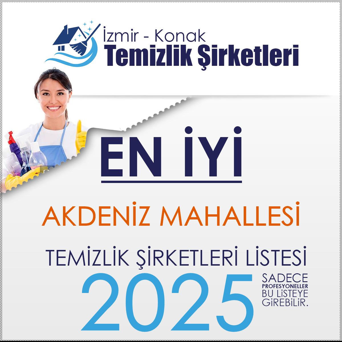 Konak Akdeniz Mahallesi En İyi Temizlik Şirketi