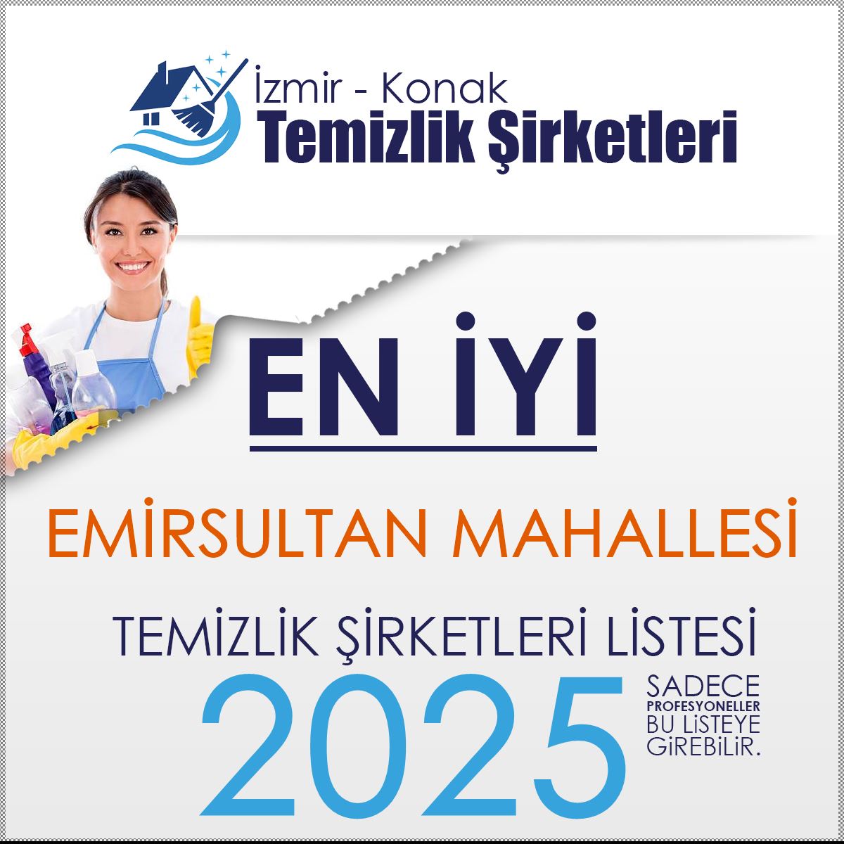 Konak Emirsultan Mahallesi En İyi Temizlik Şirketi